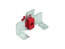 Adjustable BETA FIX (resilient) clip RED rubber